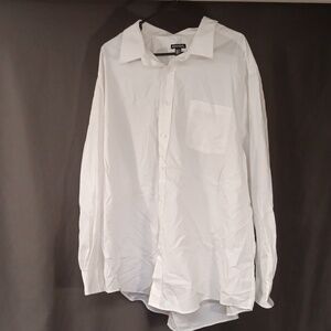 Men's white button up